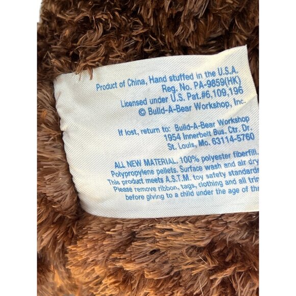 BAB Brown Monkey Plush Toy In Faux Leather Jacket & Denim Outfit With Sneakers - Picture 10 of 16